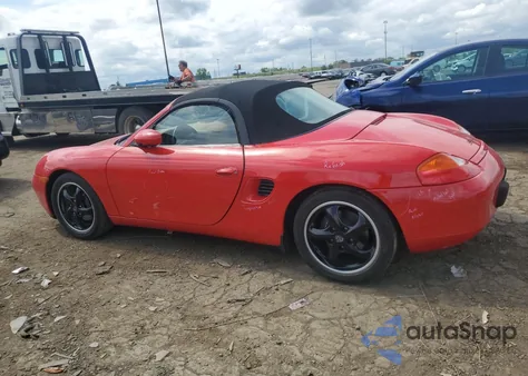 1999 Porsche Boxster z USA, uszkodzony, nr VIN WP0CA2989XU621822